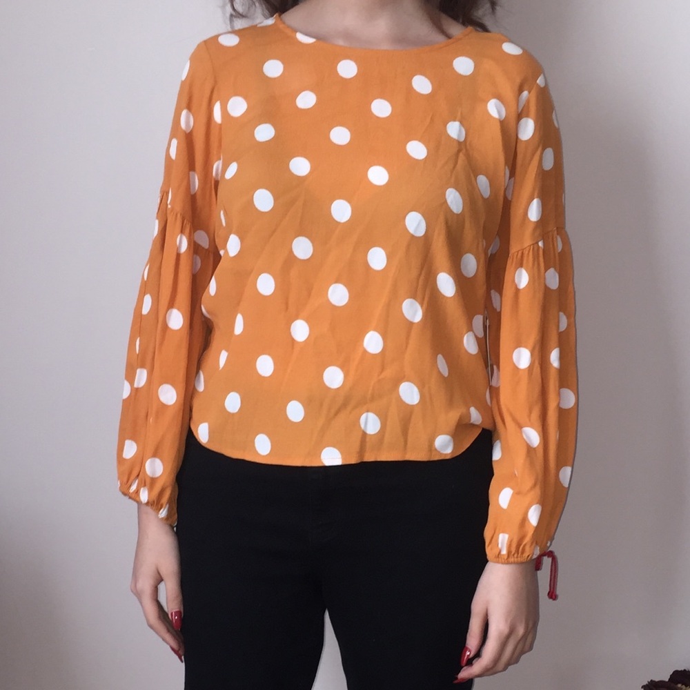 Polka dot shirt